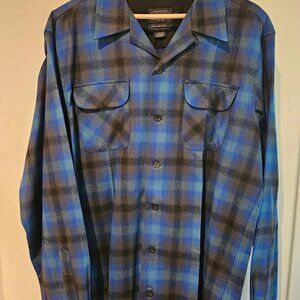 Pendleton Board Shirt Large Tall; Excellent Condition (Dry Cleaned Only)